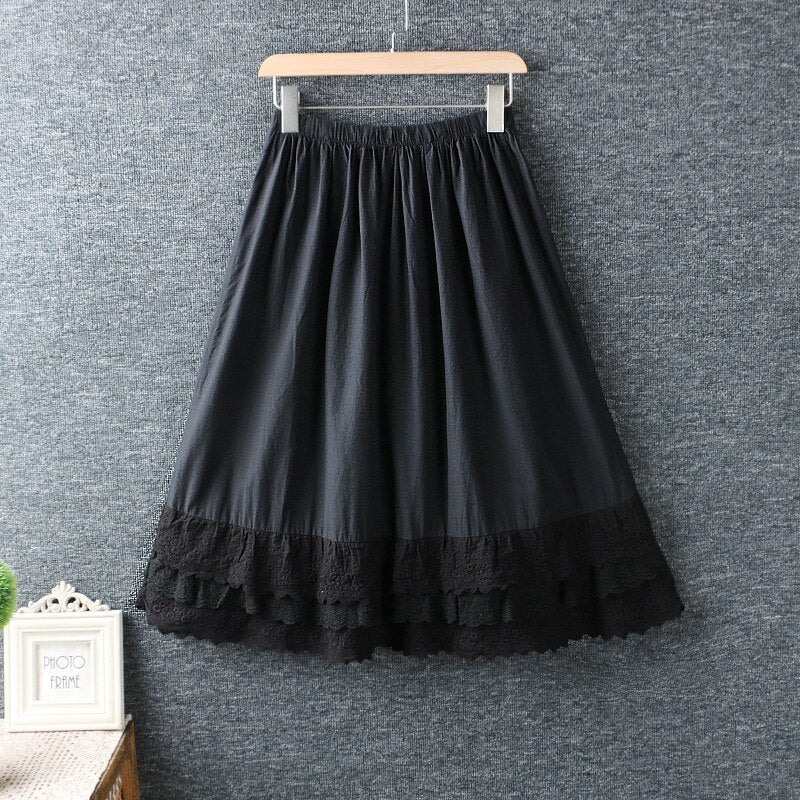 Fairy Style Lace Skirt
