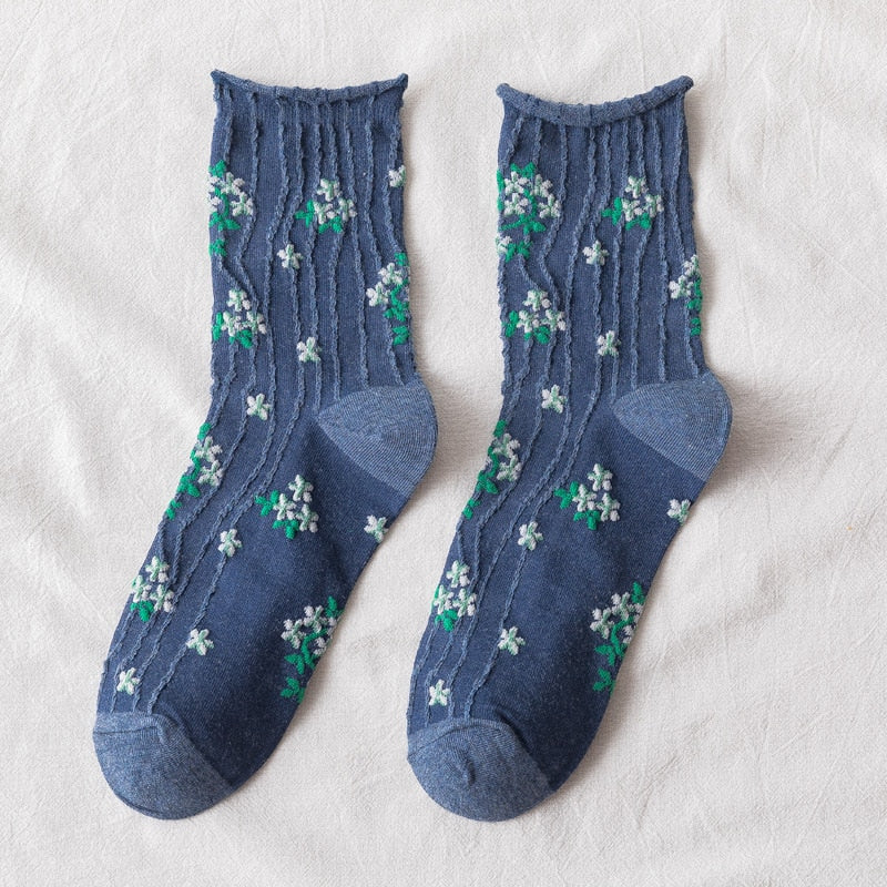 Floral Print  Socks