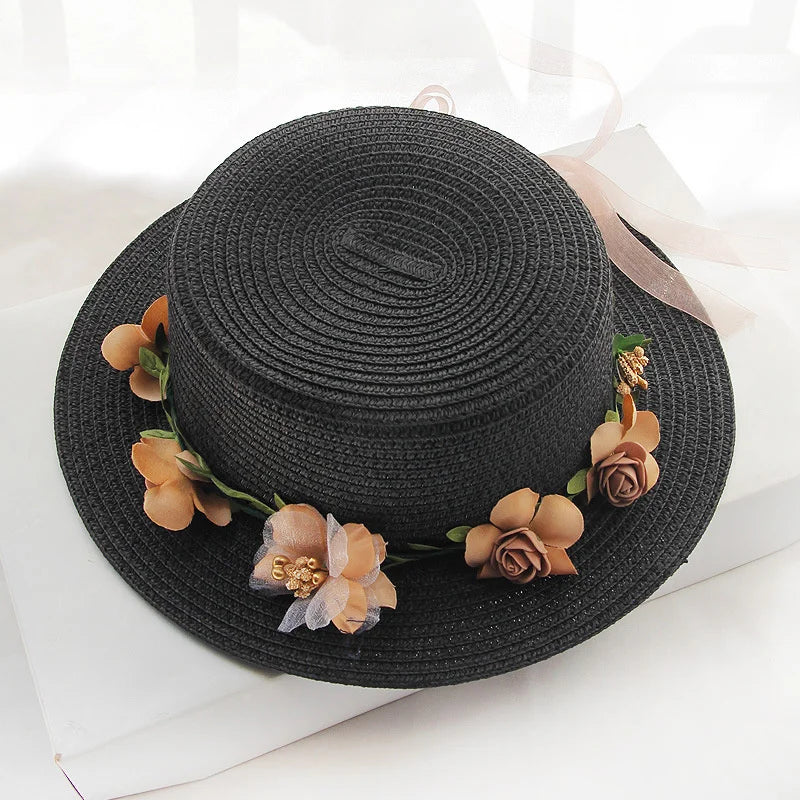 Floral Halo Straw Hat Collection