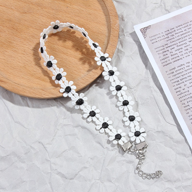 Flower Charms Necklace