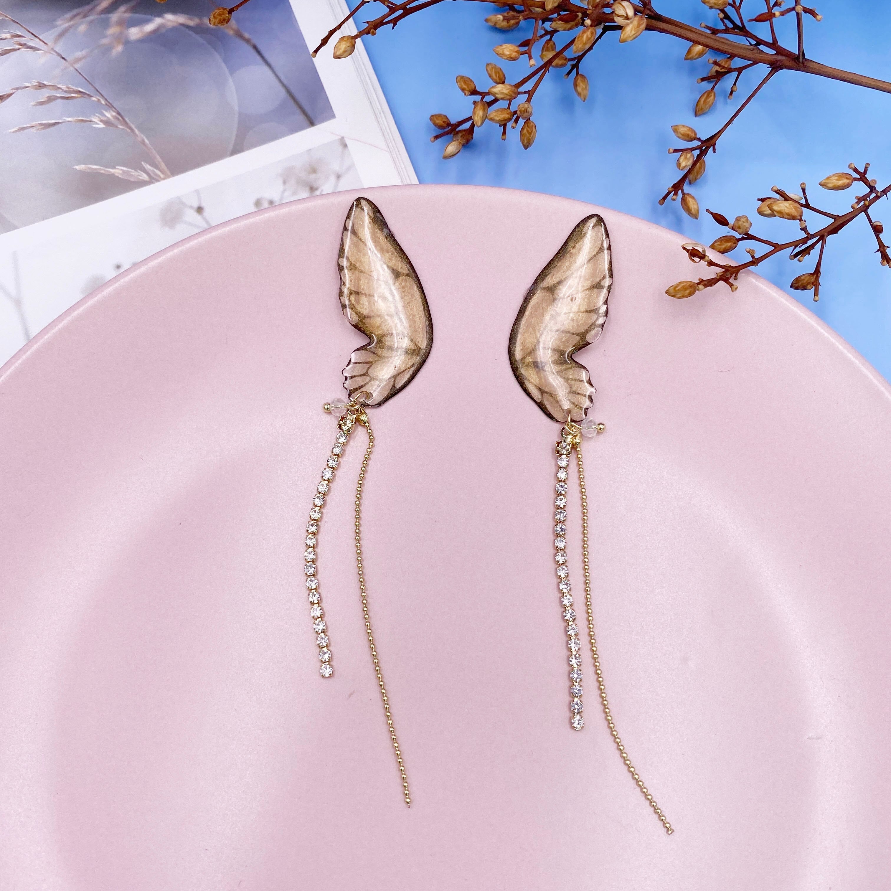 Fairycore Style Butterfly Earrings