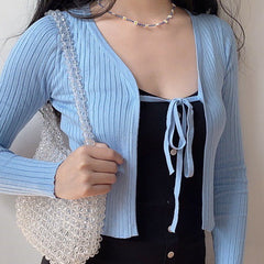 Mini Tie Up Cardigan