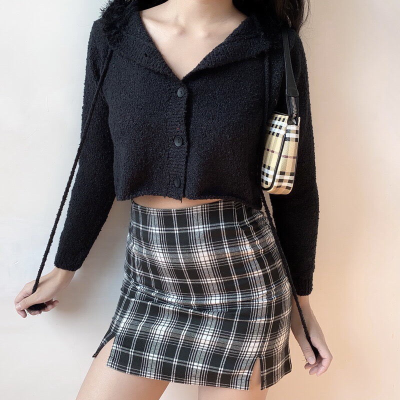 Pom Furry Cardigan