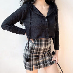 Pom Furry Cardigan