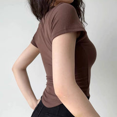 Rhea Round Hem Top