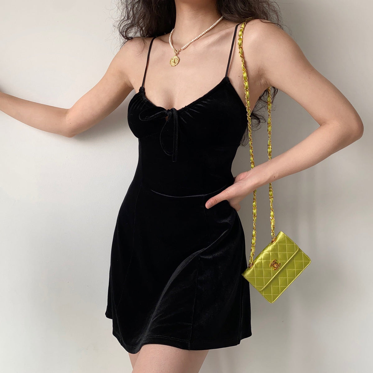 Velvet Hunny A-Line Dress ~ HANDMADE