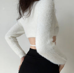 Serenity Crop Wrap Top