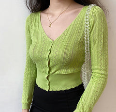 Sezanne Delicate Twist Cardigan