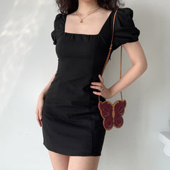 Midnight Dance Mini Dress ~ HANDMADE