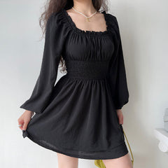 Midnight Hours Lantern Dress ~ HANDMADE