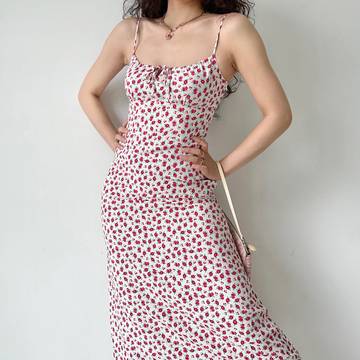 Parisian Muse Midi Dress ~ HANDMADE
