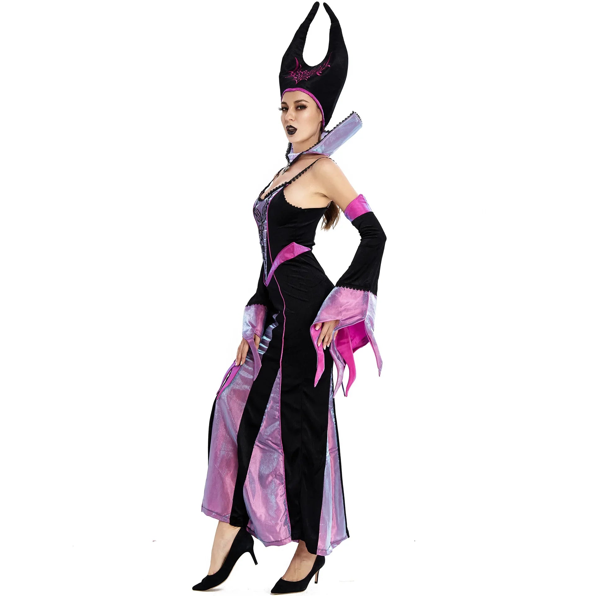 Dark Enchantress Sorceress Costume Set