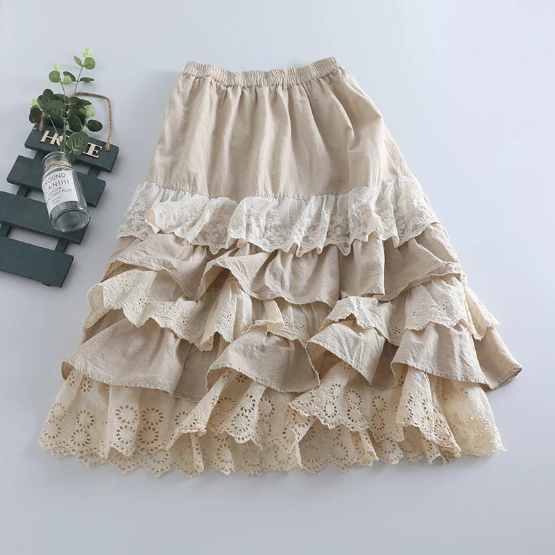 Boho Chic Breeze Tiered Skirt
