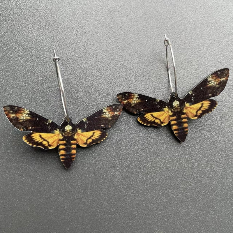 Fairycore Acrylic Butterfly Earrings