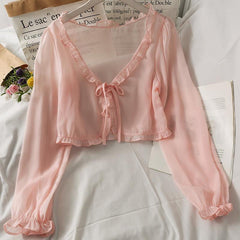 Fairycore Thin Breathable Blouse
