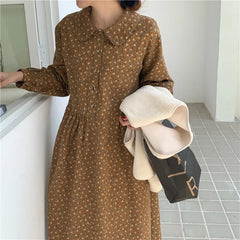 Elegant Maxi Shirt Dress