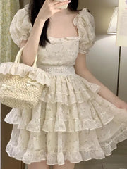 Country Elegance Tiered Dress