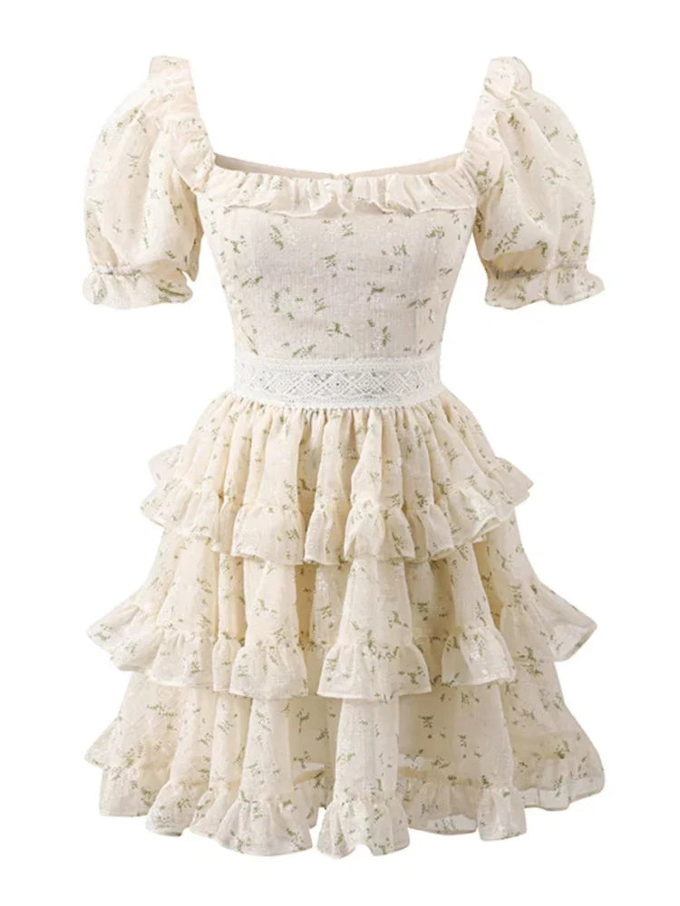 Country Elegance Tiered Dress