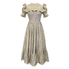 Floral A-Line Fashion Dress