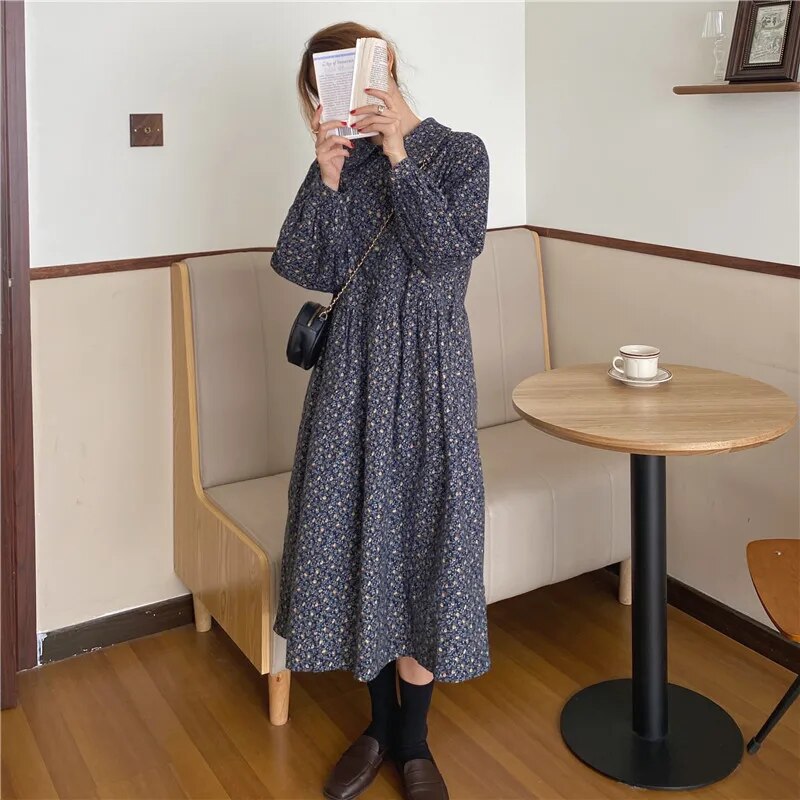 Elegant Maxi Shirt Dress