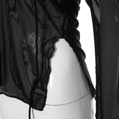 Fairy Grunge Sheer Long Sleeve T-shirt