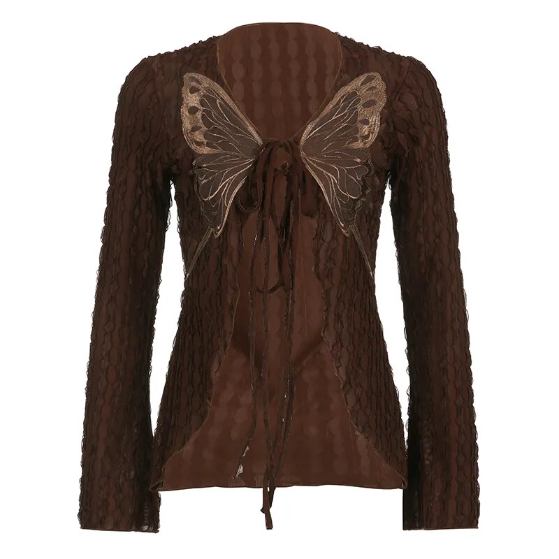 Fairy Grunge Butterfly Cardigan