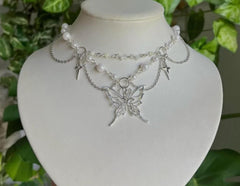 Fairycore Butterfly Wings Necklace