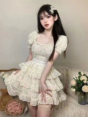 Country Elegance Tiered Dress