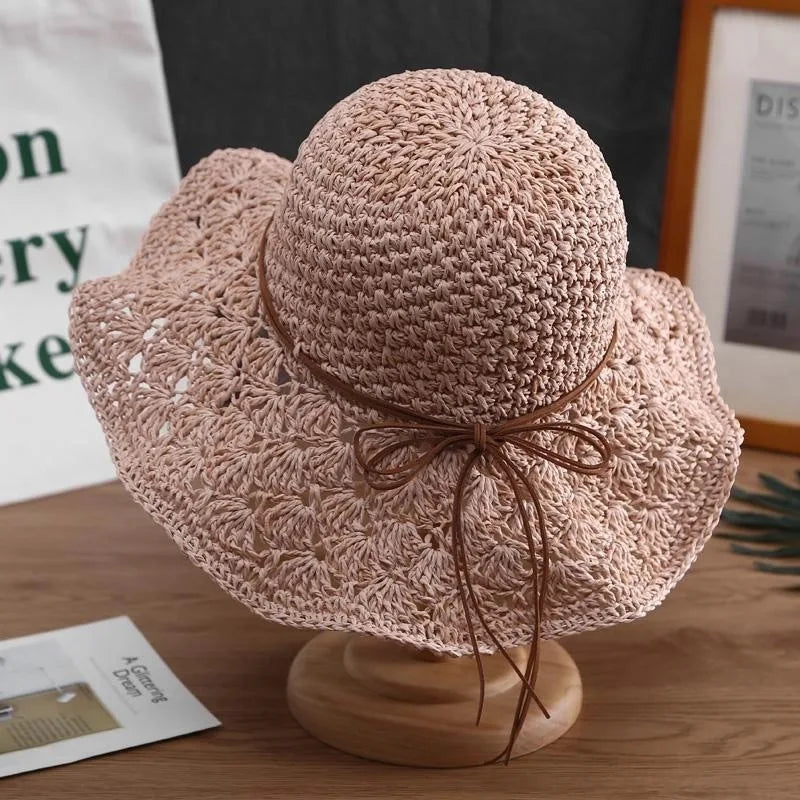 Breezy Boho Crochet Sun Hat