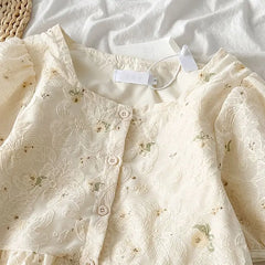 Buttercream Dream Tiered Blouse