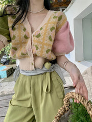 Chic Summer Crop Cardigan