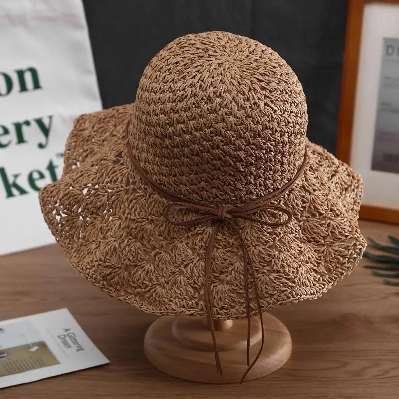 Breezy Boho Crochet Sun Hat