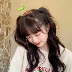 Goblincore Hand-Woven Grass Hairpin