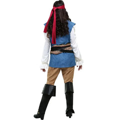 Classic Pirate Captain Costume Set