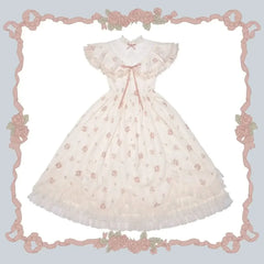 Blush Lace Whisper Dress