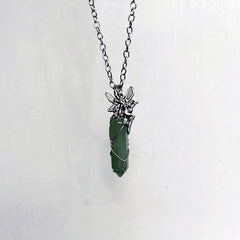 Fairy Grunge Crystal Necklace