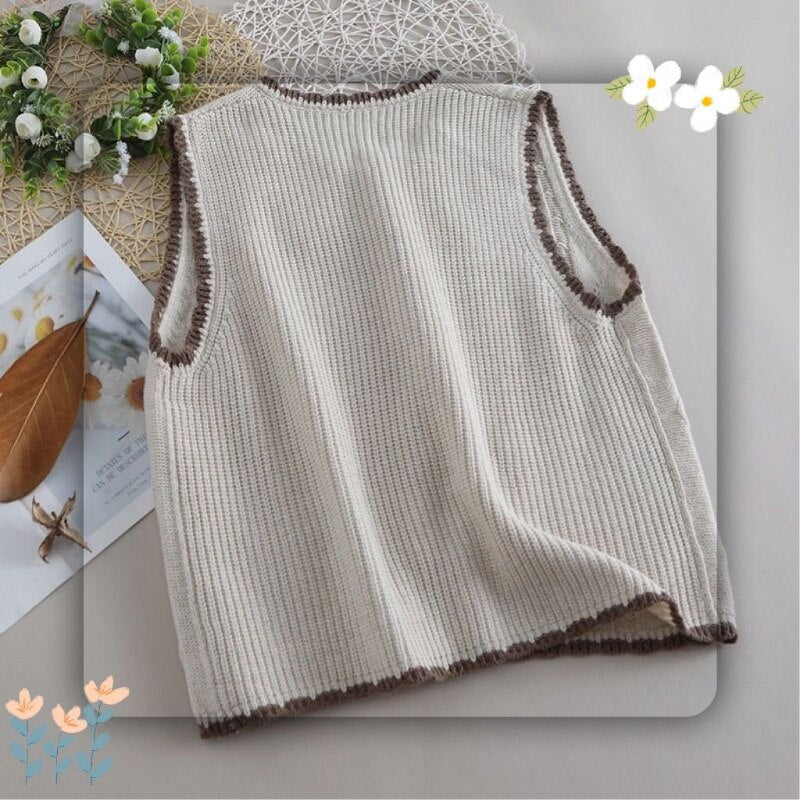 Autumn Mori Girl Sweater Vest