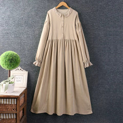 Corduroy Midi Dress