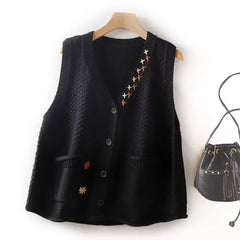 Cinnamon Stitch Crafted Vest