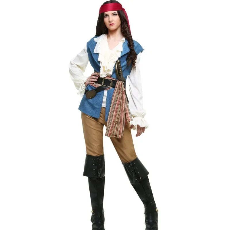 Classic Pirate Captain Costume Set