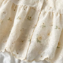 Buttercream Dream Tiered Blouse