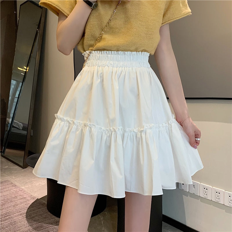 Fairycore A Line Pleated Skirt