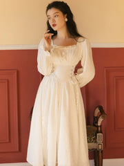 Jacquard Long Fairy Dress