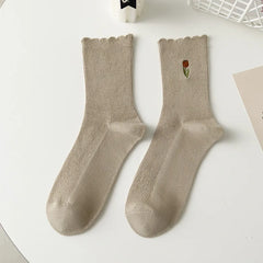 Autumn Embrace Crew Socks