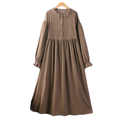 Corduroy Midi Dress