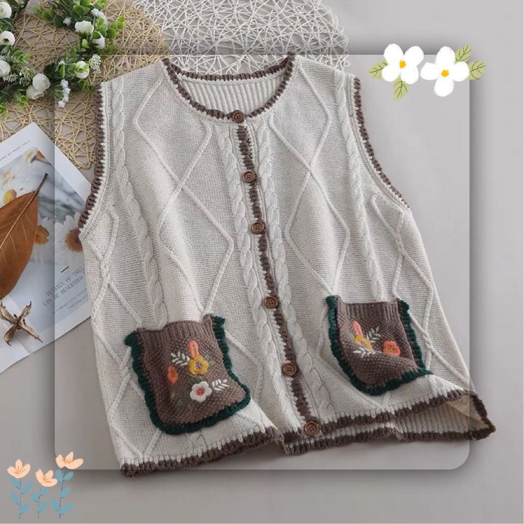 Autumn Mori Girl Sweater Vest