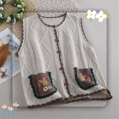 Autumn Mori Girl Sweater Vest