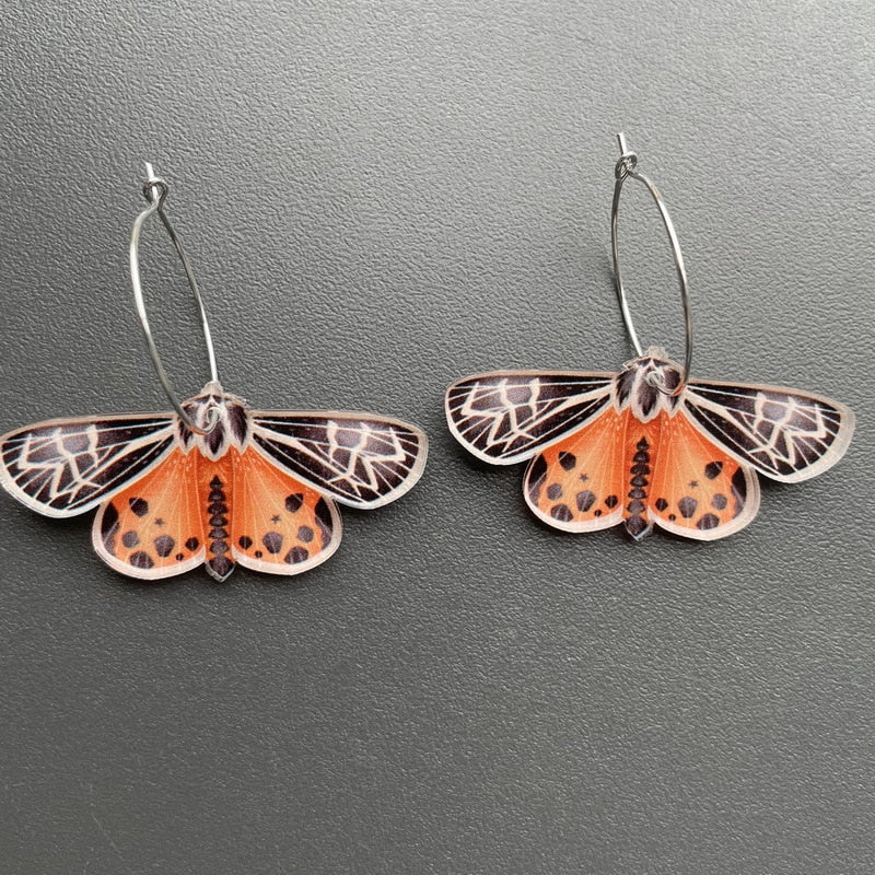 Fairycore Acrylic Butterfly Earrings