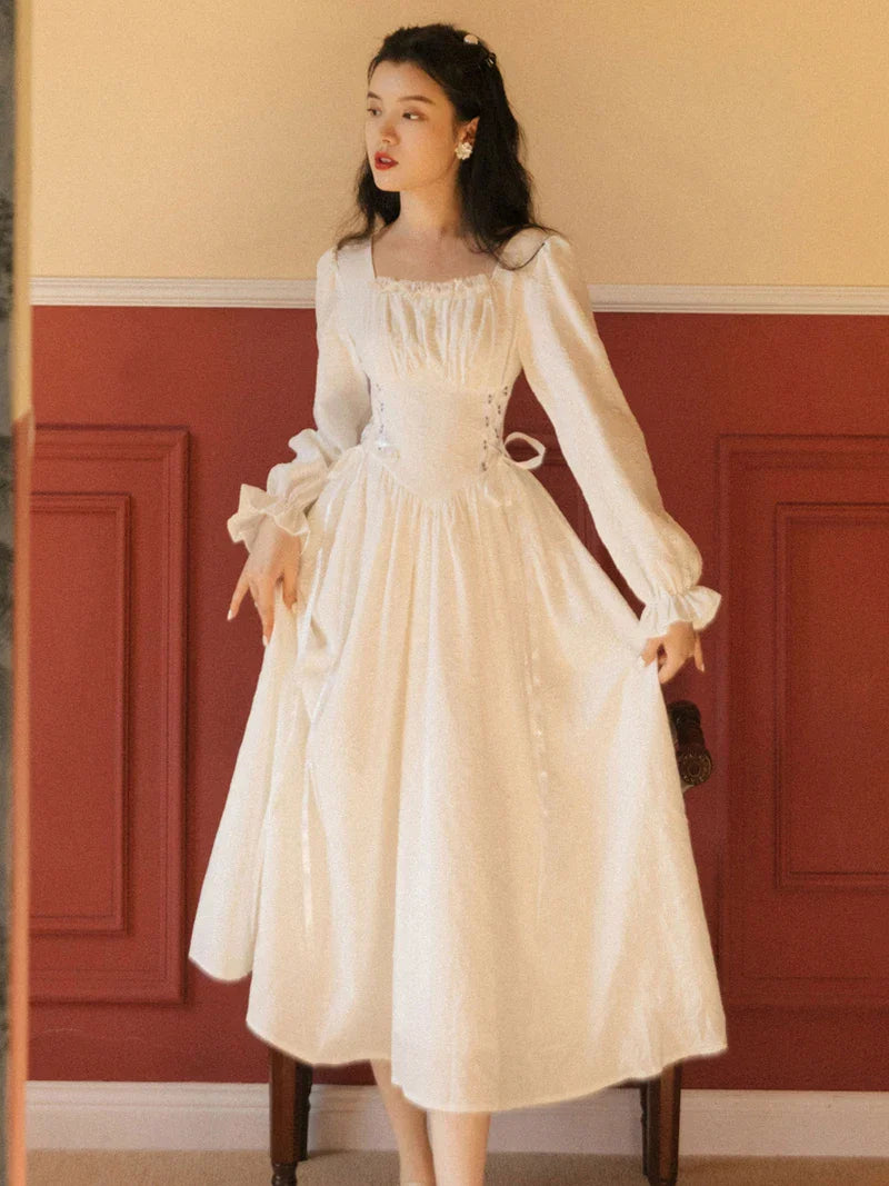 Jacquard Long Fairy Dress
