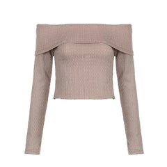 Cozy Chic Off-Shoulder Top